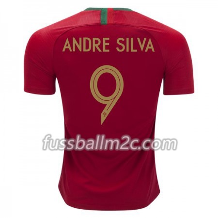 Fußballtrikots Portugal Ander Silva 9 Heim Trikotsatz WM 2018